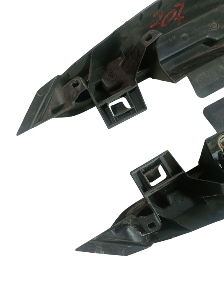 Moldura Suporte Tampao Bagagito Peugeot 307 2007 2012 Par Cinza 2