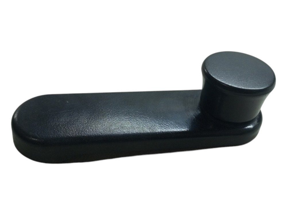 Manivela Vidro Manual Interna Fiat Uno 96 99 2000 2010 2012  Preto 1