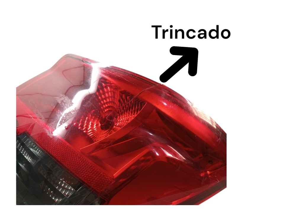Lanterna Onix Prisma 2012 2013 2014 2015 Traseira Direita Direito/passageiro Vermelho 2