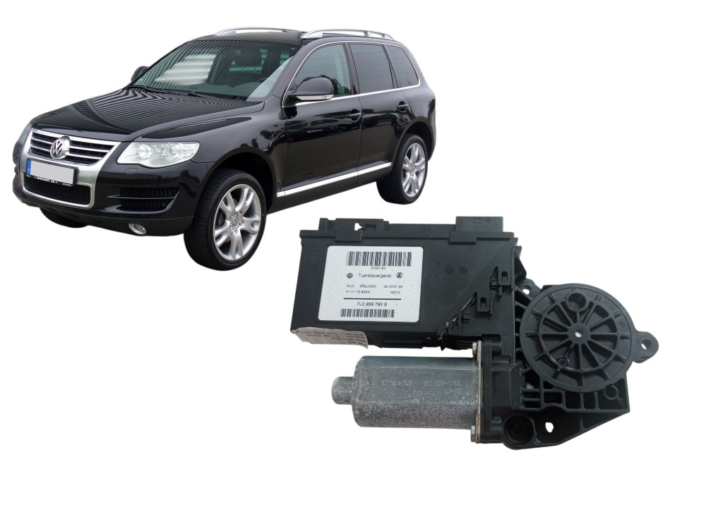 Motor Maquina Vidro Touareg 2005 2010 2015 Dianteiro Esquerd