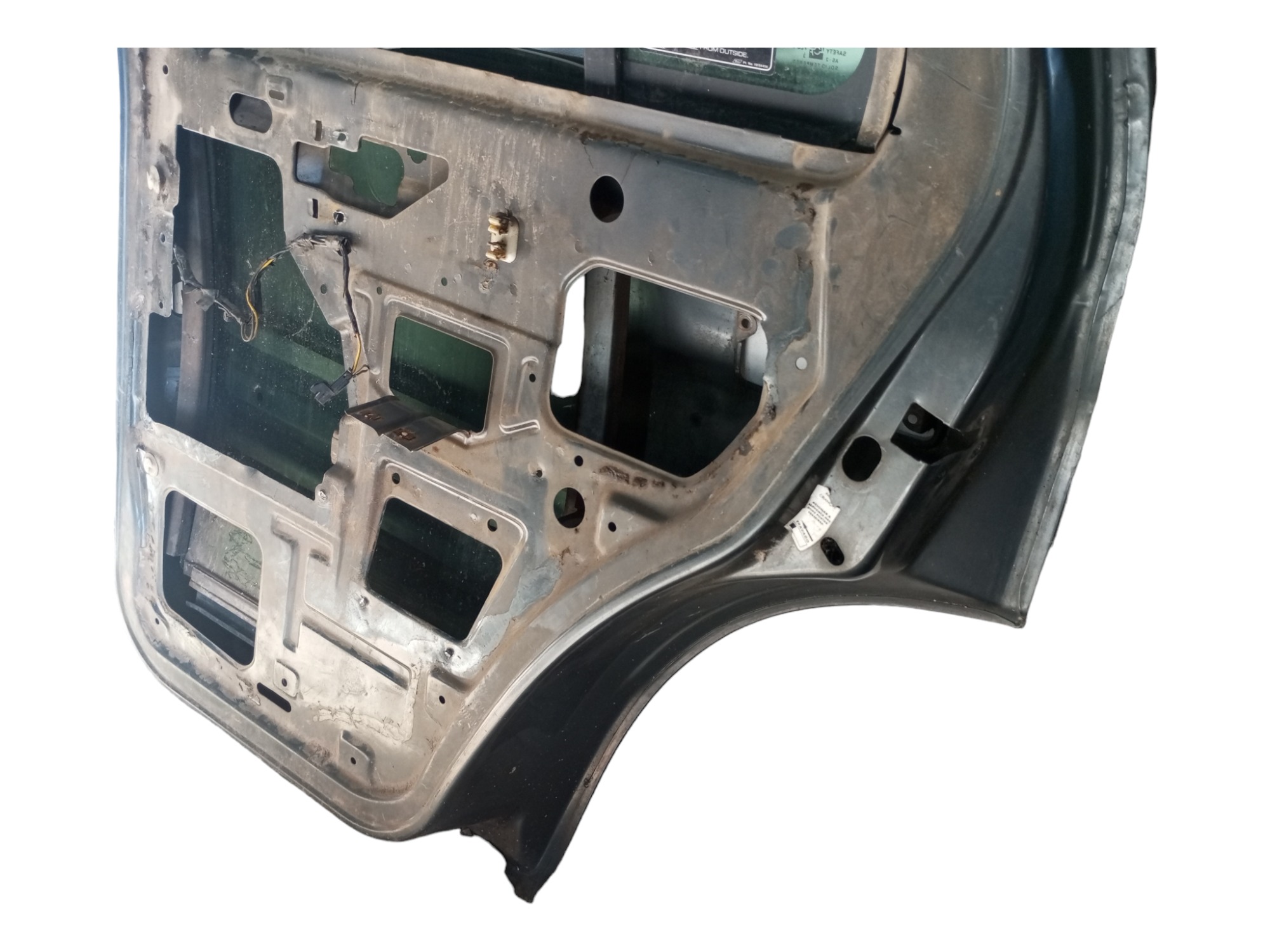 Porta Blazer 96 97 98 99 2000 Traseira Direita Chevrolet  Traseira Esquerda Prata 8