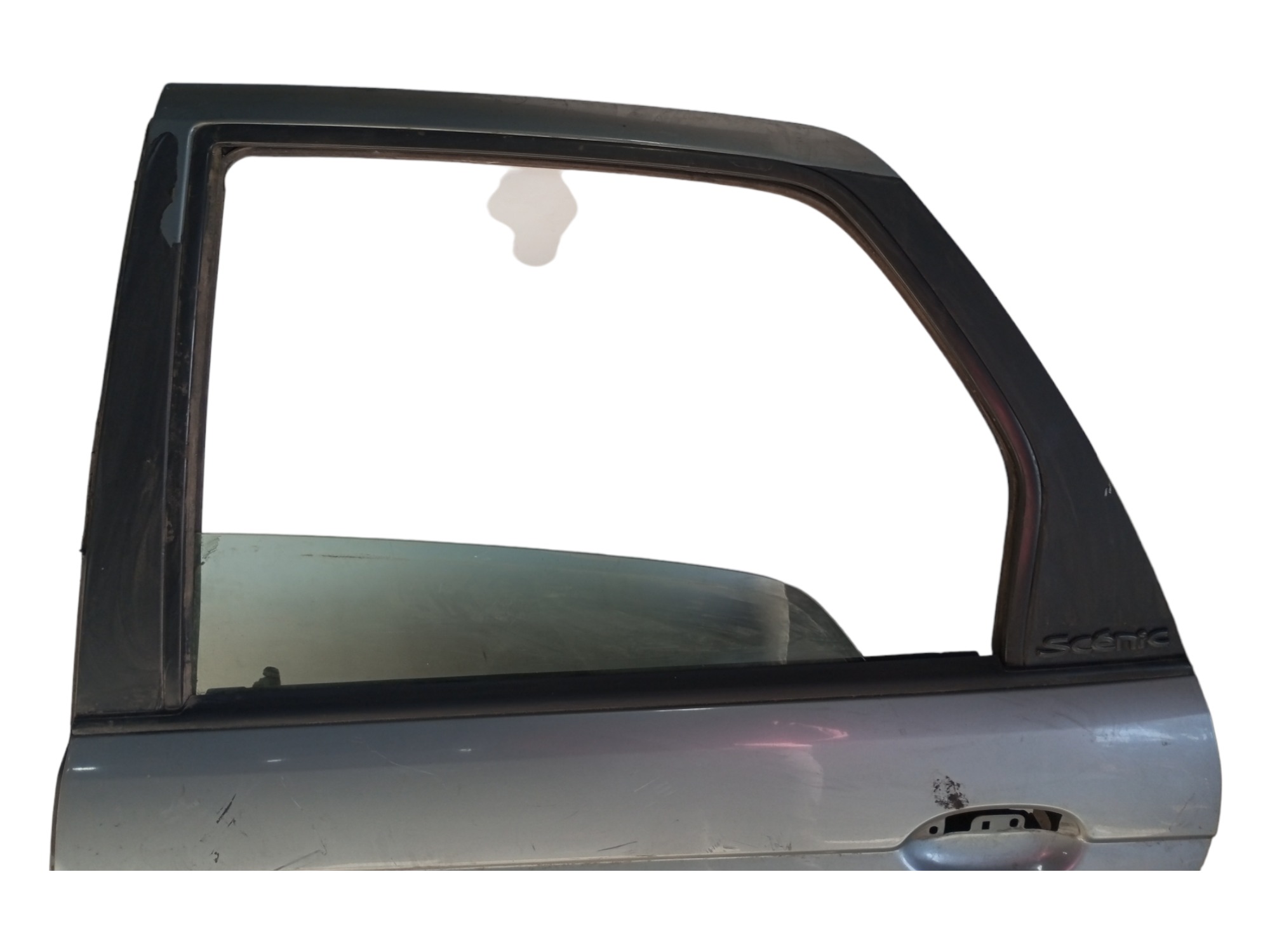 Porta Scenic 99 2000 2001 2002 2005 2008 Traseira Esquerda  Traseira Esquerda Prata 6