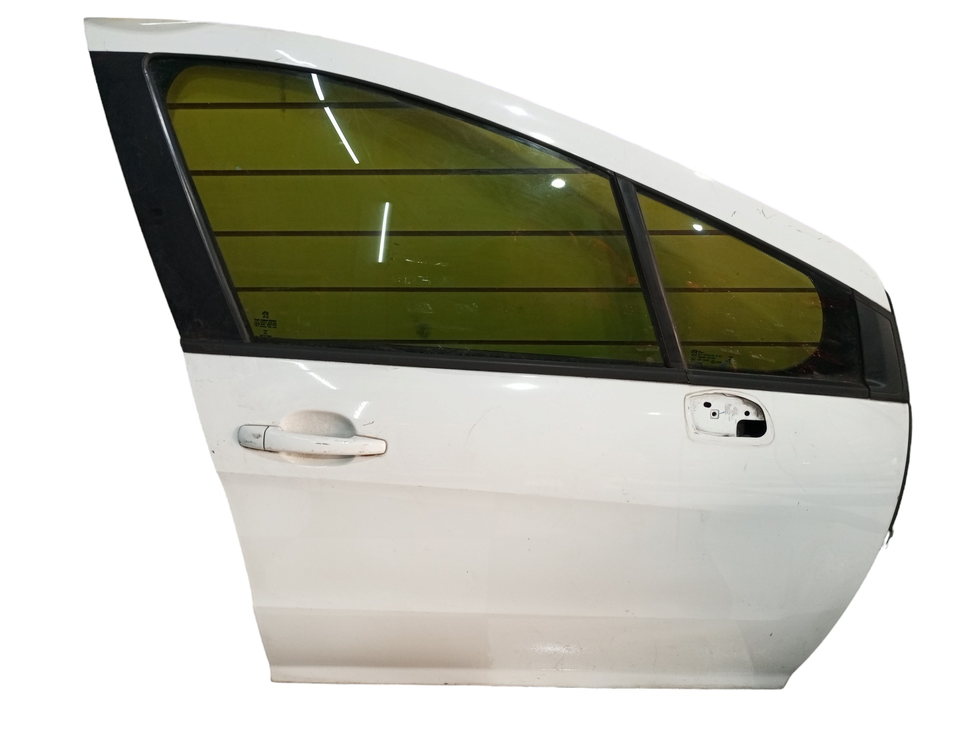 Porta Peugeot 408 2011 2012 2013 2014 Dianteira Direita  Dianteira Direita Branco 1