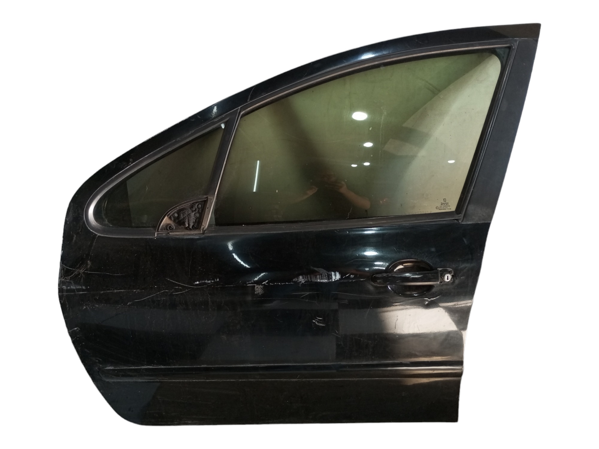 Porta Peugeot 307 2006 2008 2010 2012 Dianteira Esquerda Dianteira Esquerda Preto 1
