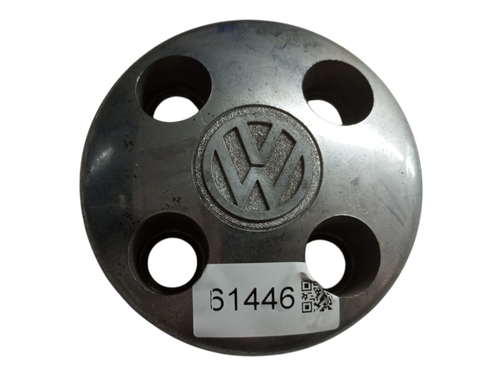 Calota Miolo 4 Furos Volkswagen Brasilia 74 75 76 77 78 80 Cinza 2