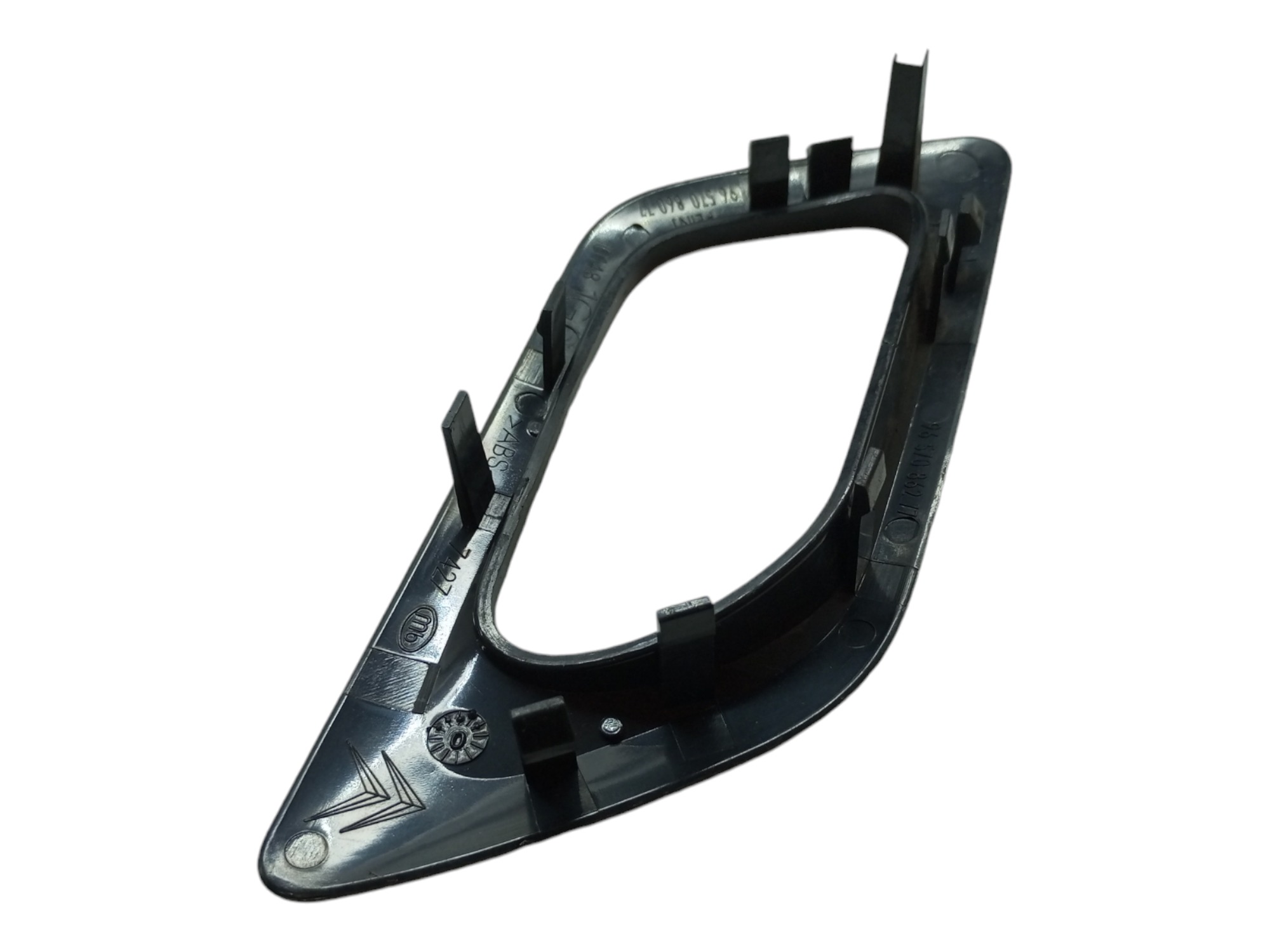 Moldura Macaneta Interna C4 2008 2012 Traseira Esquerda Preto Traseira 5