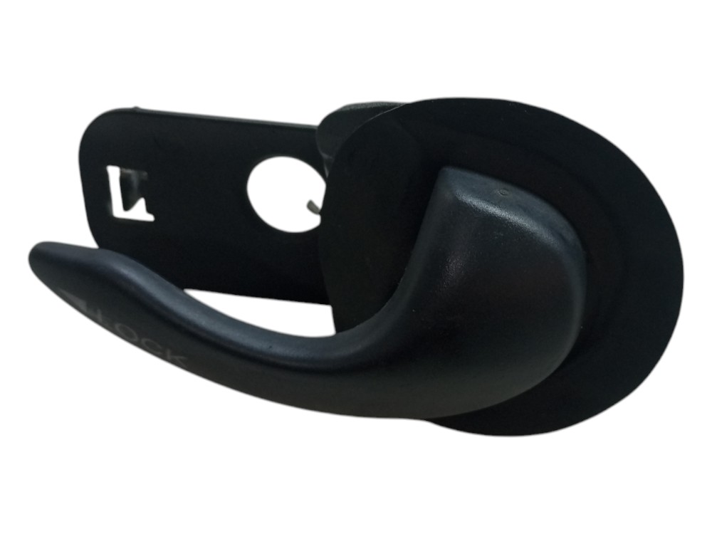Macaneta Interna Fiat Palio 2002 2004 2008 Traseira Direita  Preto Traseira 1