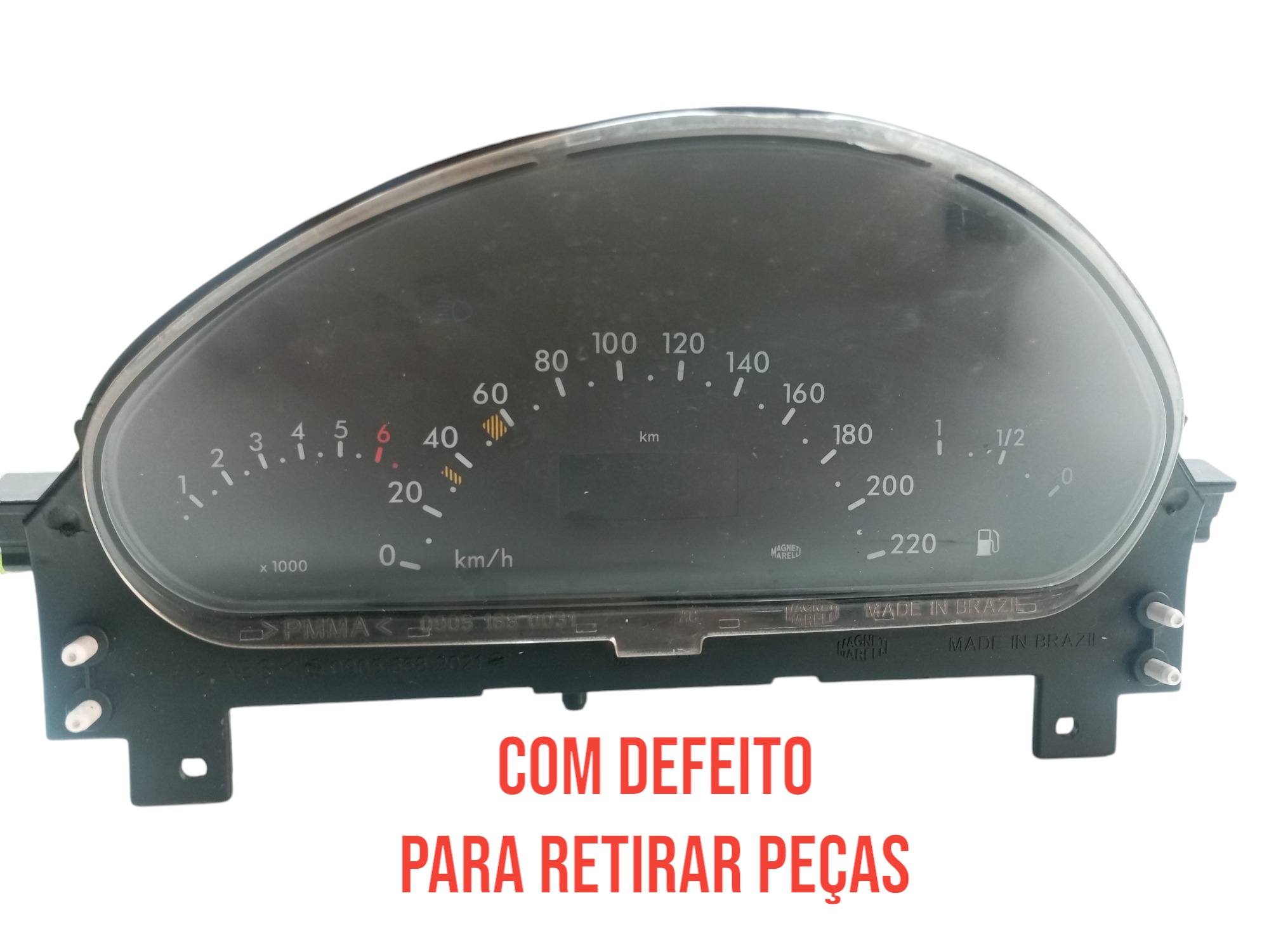 Painel De Instrumento Classe A160 2005 Para Retirar Pecas Preto 1