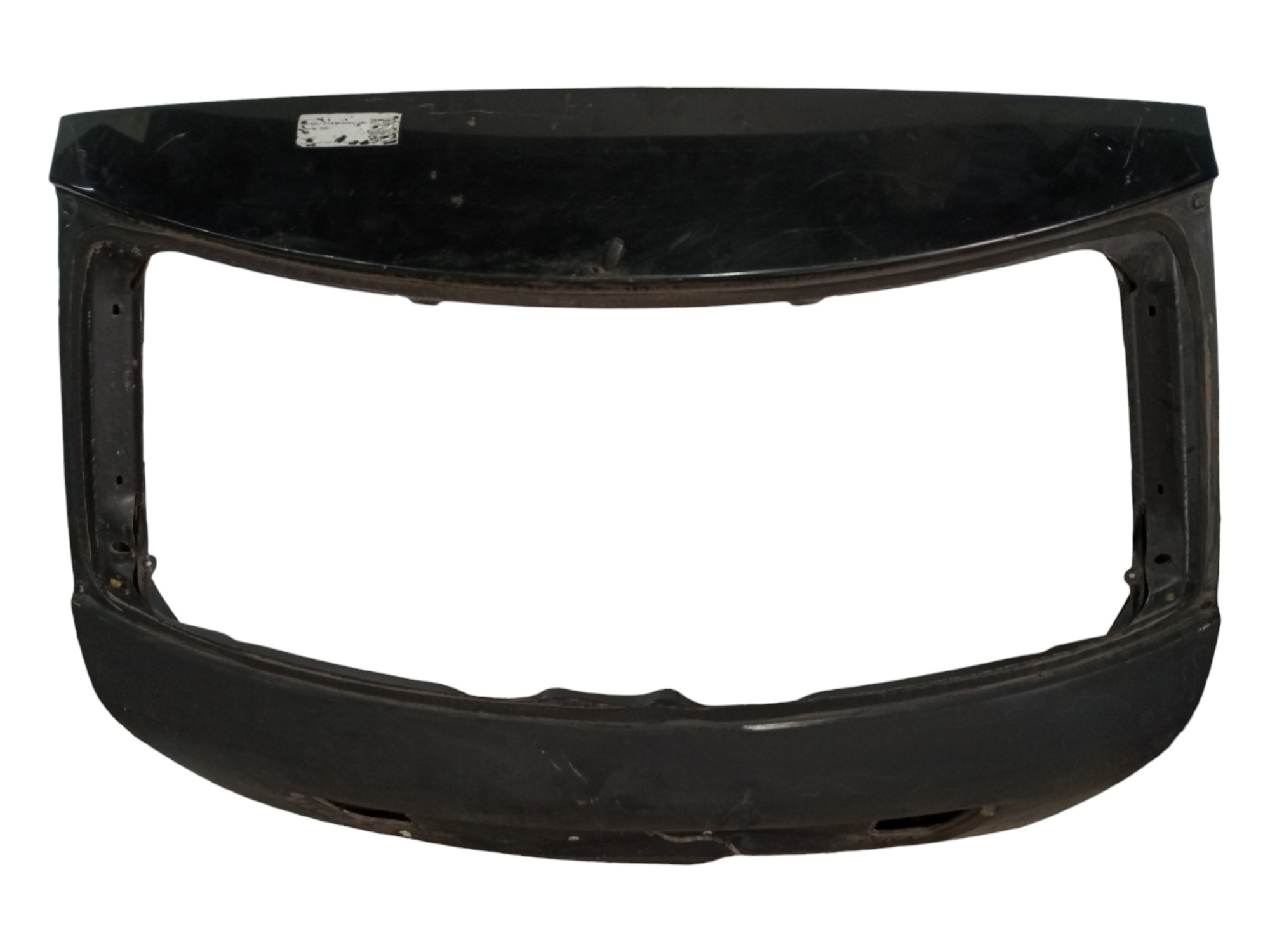 Tampao Tampa Traseira Fiat Stilo 2003 2005 2007 2009 2011 Preto 8