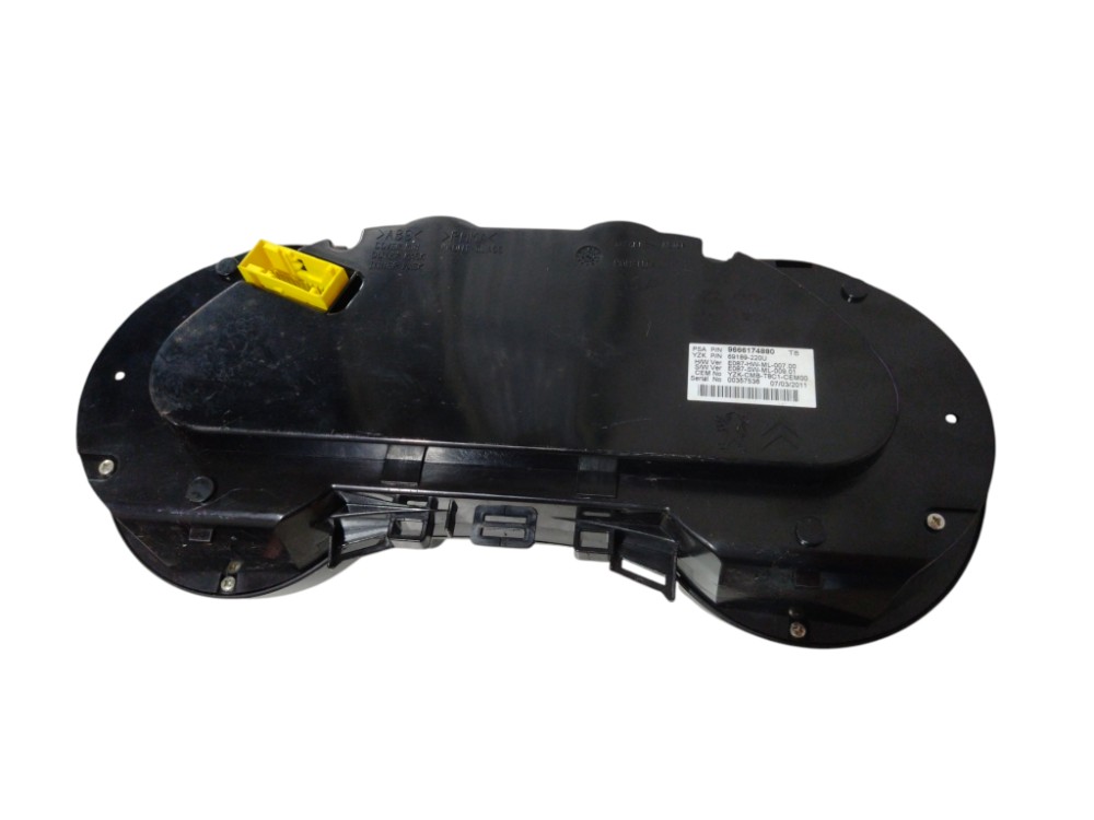 Painel Instrumento Peugeot 3008 2014 2016 2018 Velocimetro Preto 2