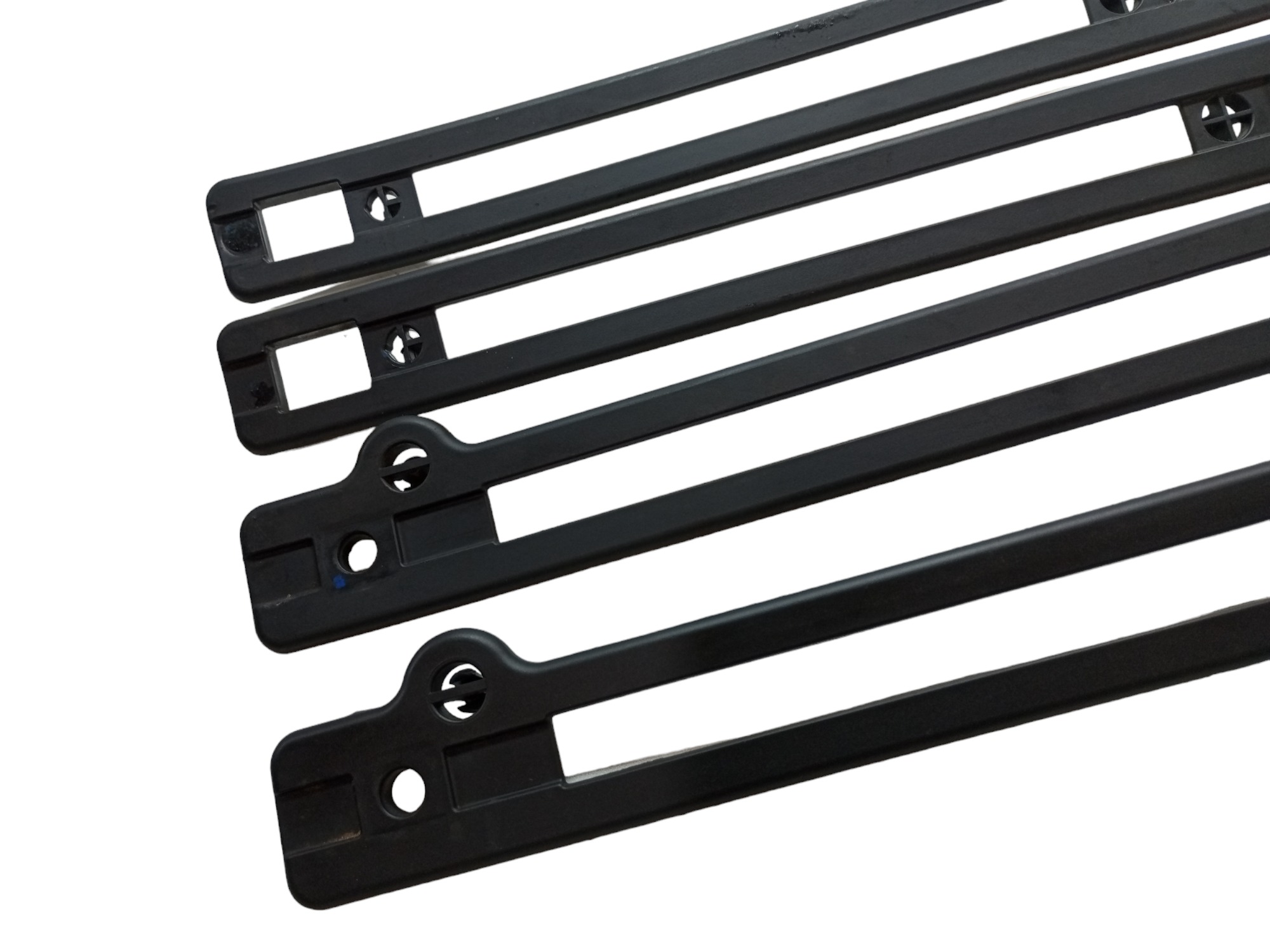 Kit Acabamento Trilho Banco Citroen C4 Pallas 2008 2010 2012 Preto 2