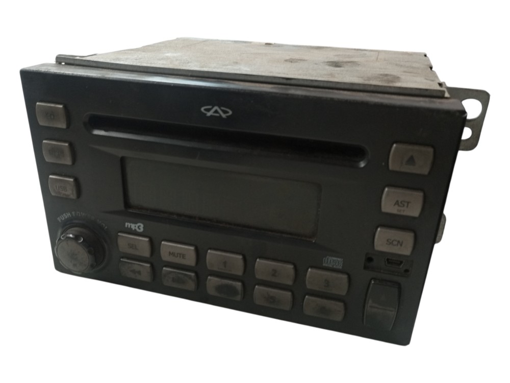 Som Radio Leitor Cd Chery Cielo 2010 2012 2014 Usado 3