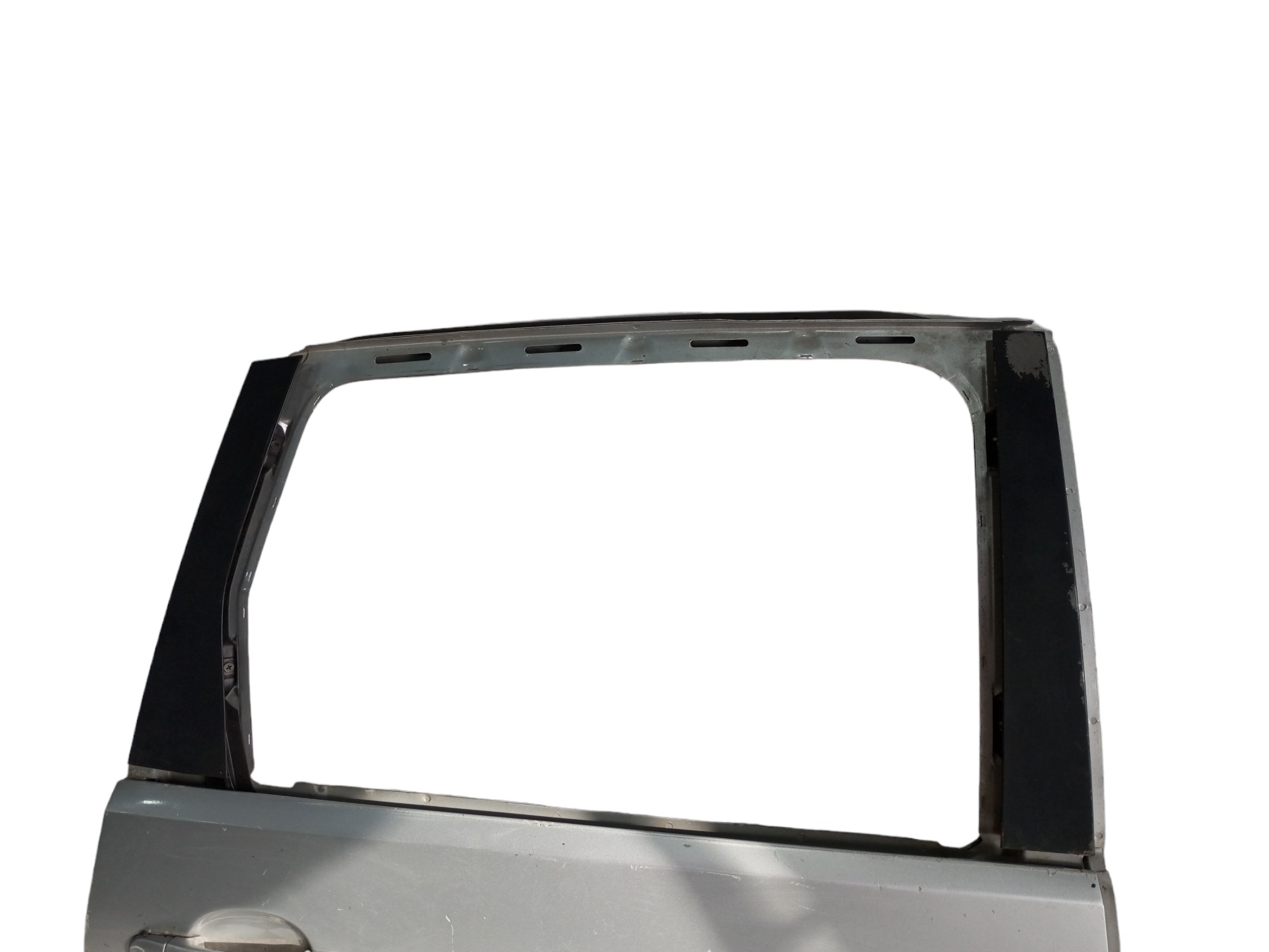Porta Polo 2005 2006 2007 2008 Traseira Direita Volkswagen Traseira Esquerda Prata 2