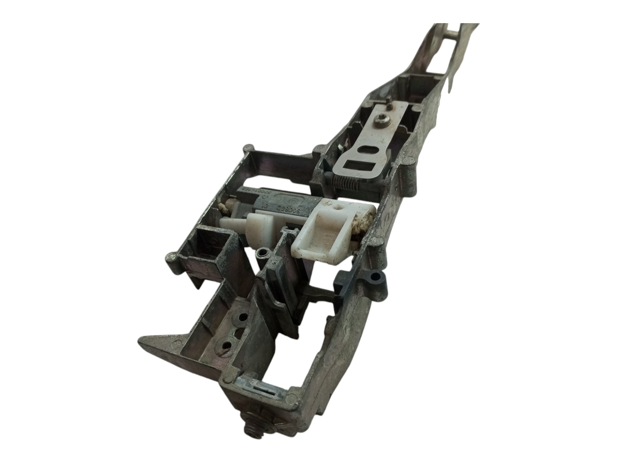 Suporte Macaneta Externa C4 2008 2012 Traseira Esquerda Prata Traseira 5