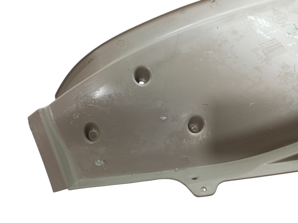 Moldura Soleira Chery Cielo 2010 2012 2014 Traseira Direita Cinza 2