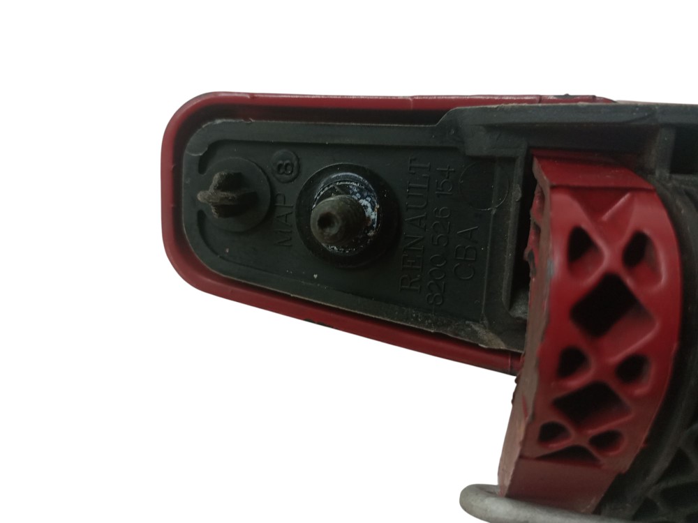 Macaneta Externa Logan Sandero 2008 2014 Esquerda Traseira Vermelho Dianteira/traseira 3