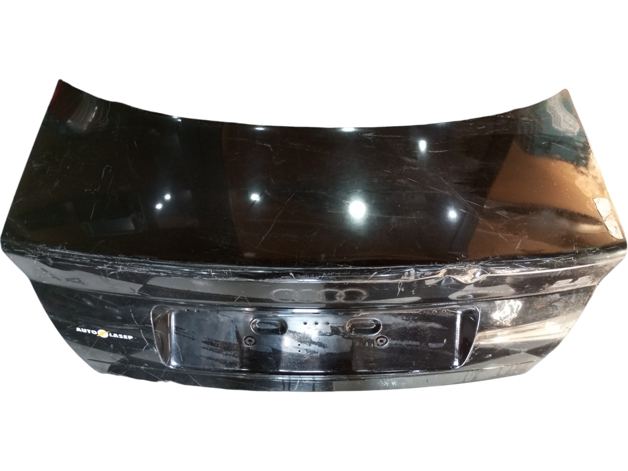 Tampao Tampa Traseira Audi A4 98 99 2000 2001  Porta Malas Preto 2