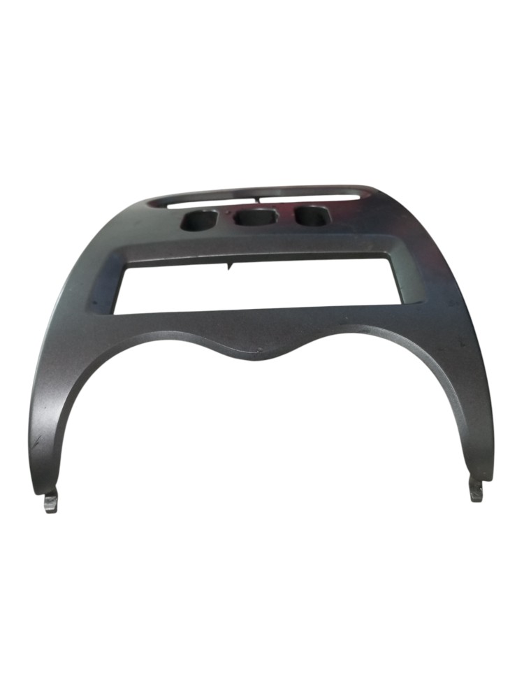 Moldura Painel Central Botao Logan Sandero 2008 2010 2012 4