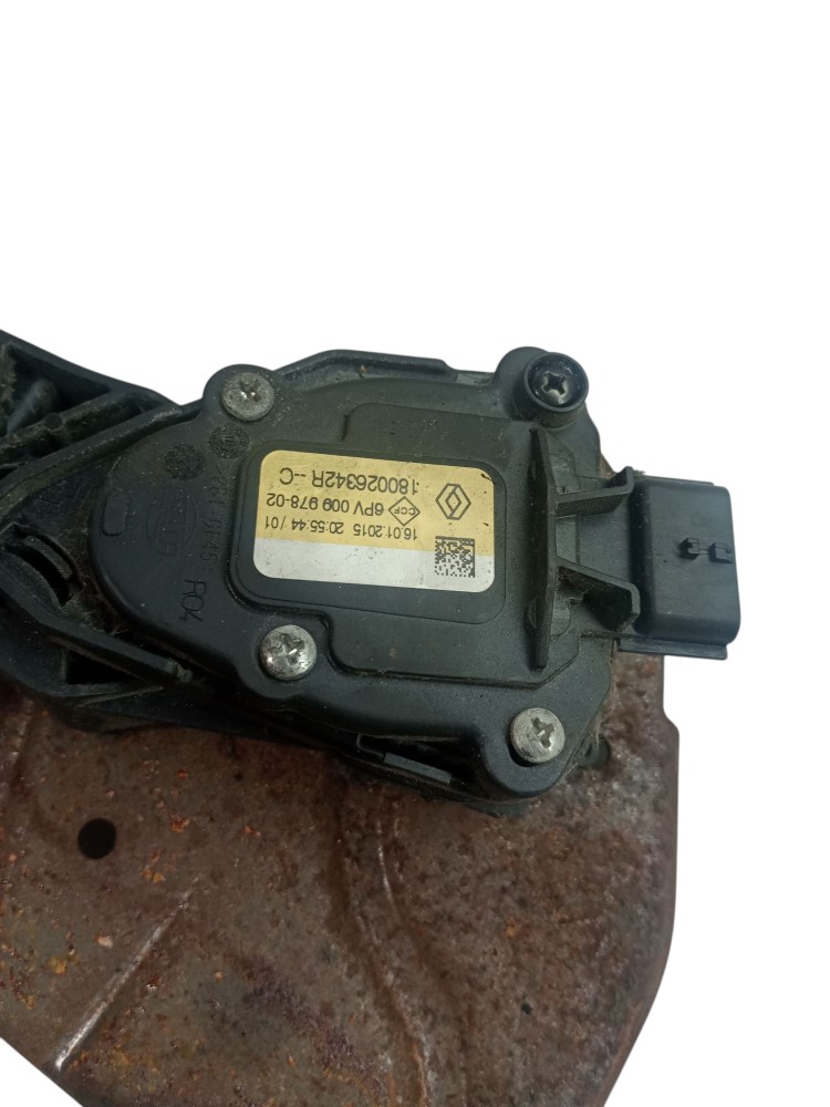 Pedal acelerador Logan Sandero 2014 2017 2019 usado 4