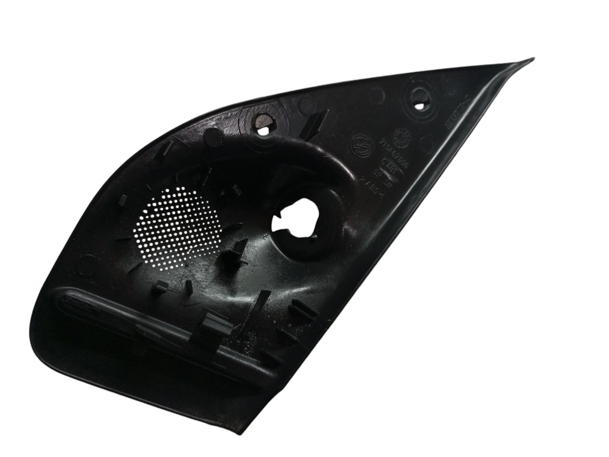 Macaneta Acabamento Retrovisor Palio 2002 2008 Kit Porta  Preto Dianteira 7