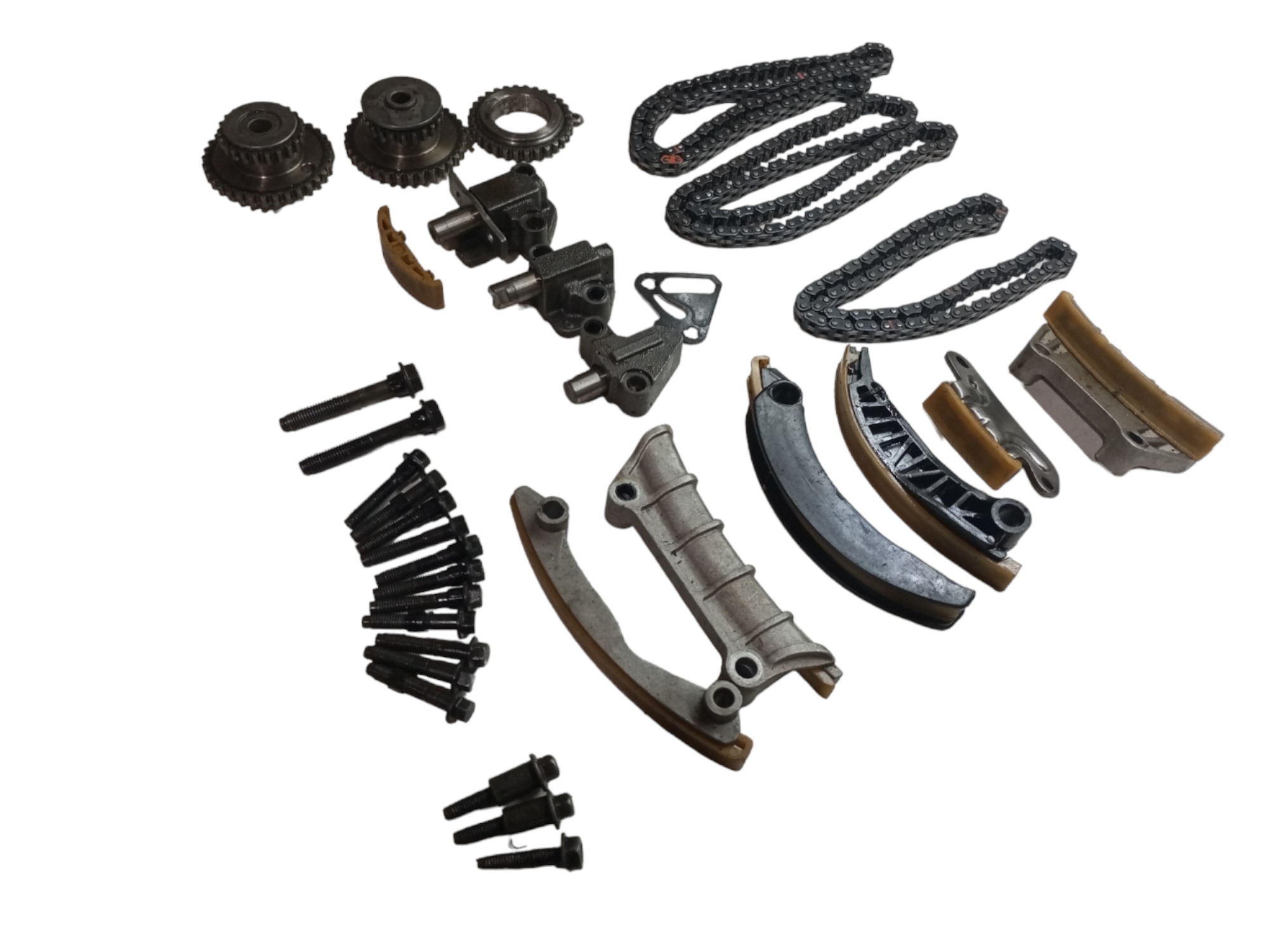 Kit Corrente Comando Captiva 3.6 V6 2008 2010 Distribuicao 7