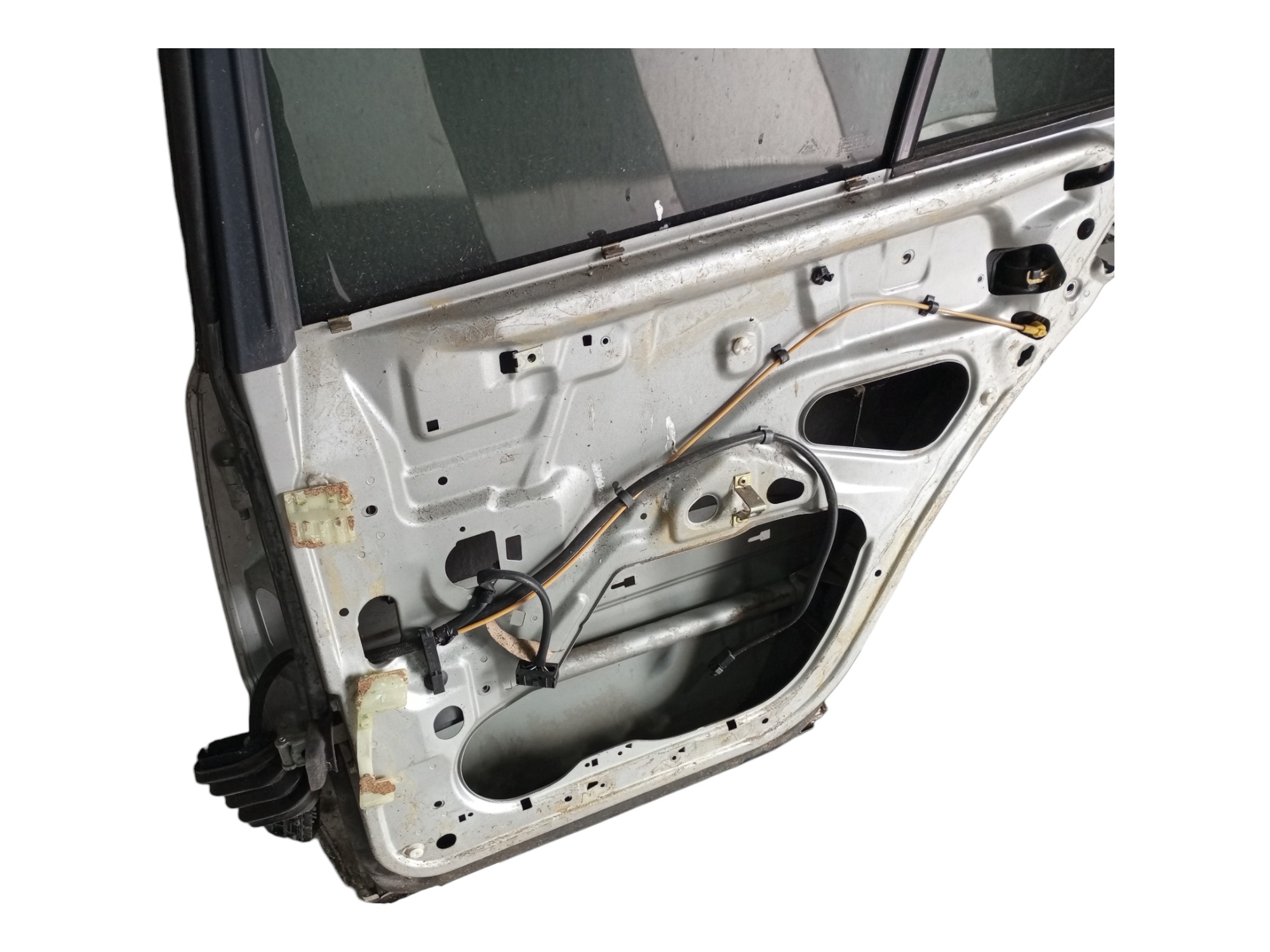 Porta Mercedes C280 95 96 97 98 99 2000 Traseira Direita Traseira Direita Prata 6