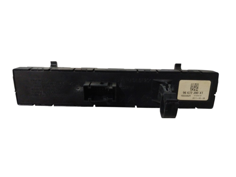 Botao Alerta Peugeot 3008 2014 2017 2019 Trava Porta Central Preto 4