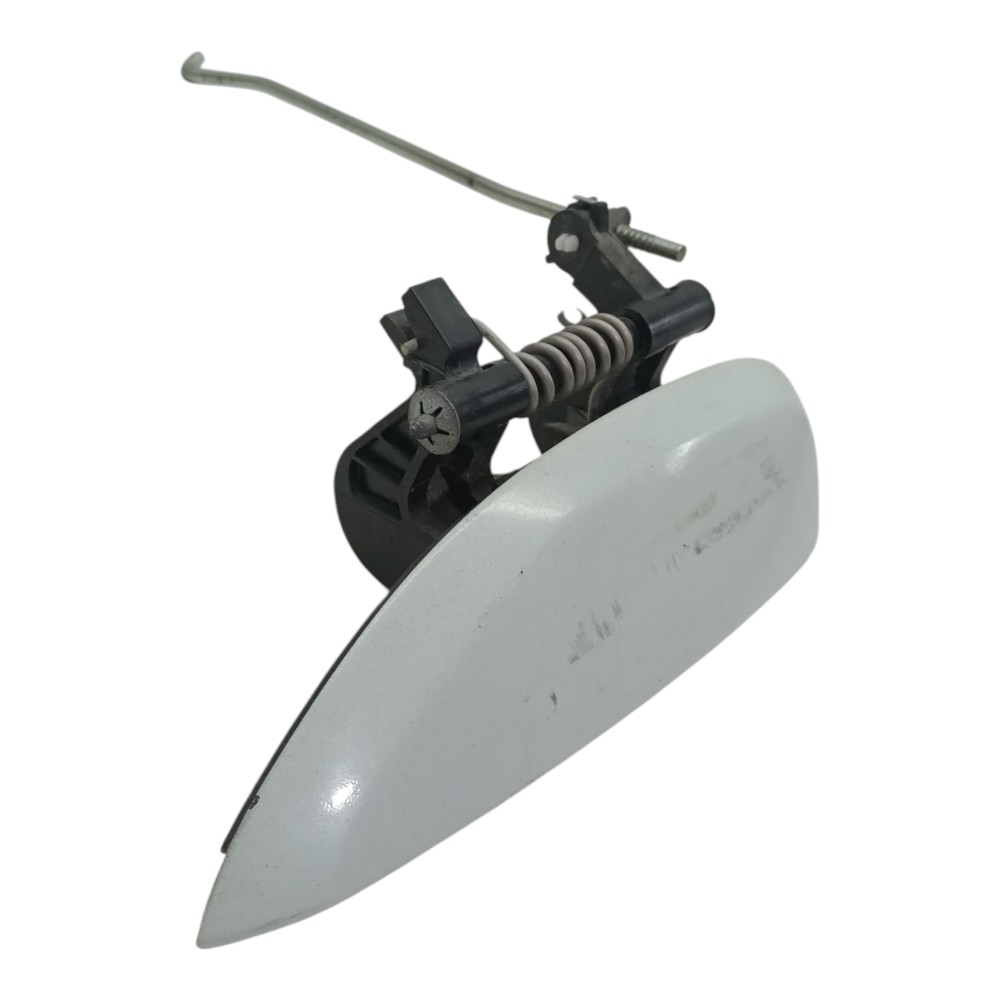 Macaneta Externa Sandero Logan 2015 2020 Traseira Esquerda Branco 3
