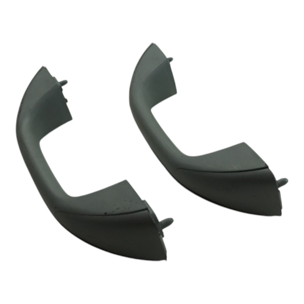 Puxador Alca Teto Renault Logan 2008 2009 2010 2011 2012 Par Cinza