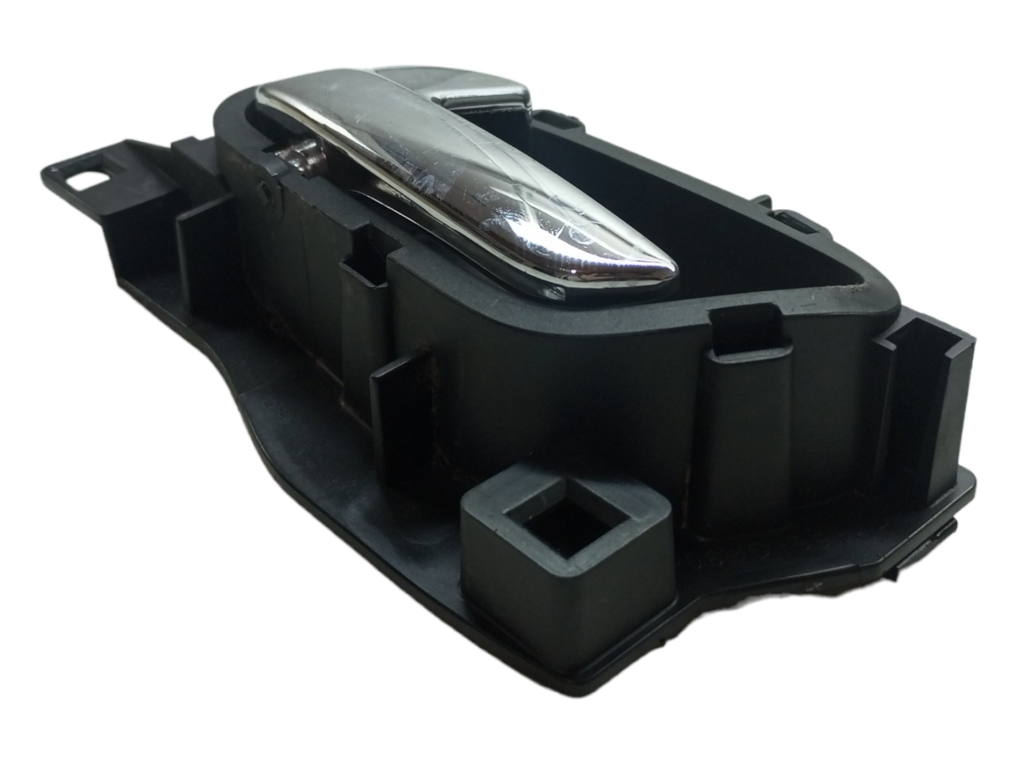 Macaneta Interna Peugeot 407 2006 2007 Traseira Esquerda Cromado Traseira 4