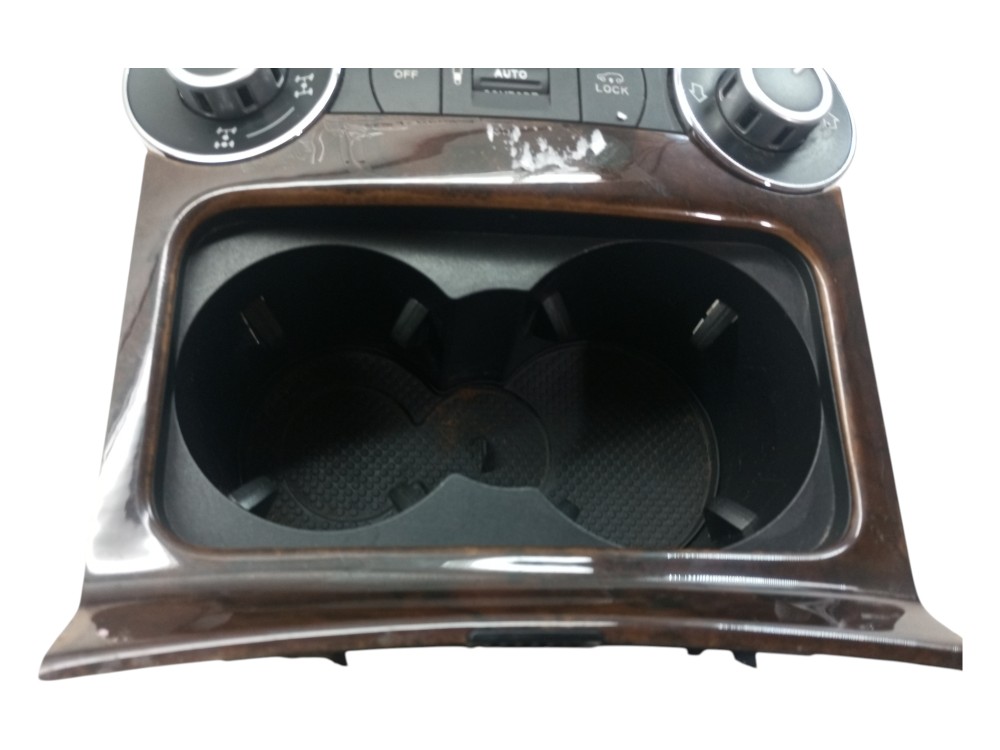 Acabamento Console Central Vw Touareg 2007 2010 Porta Copos 3