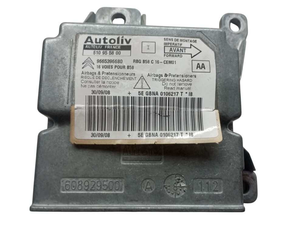 Modulo Central Citroen C4 Picasso 2010 2012 2014 Usado 1