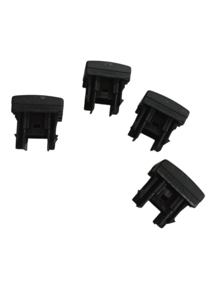 Kit Botao Falso Painel Citroen C4 Pallas 2008 2009 2010 2012 Preto 2
