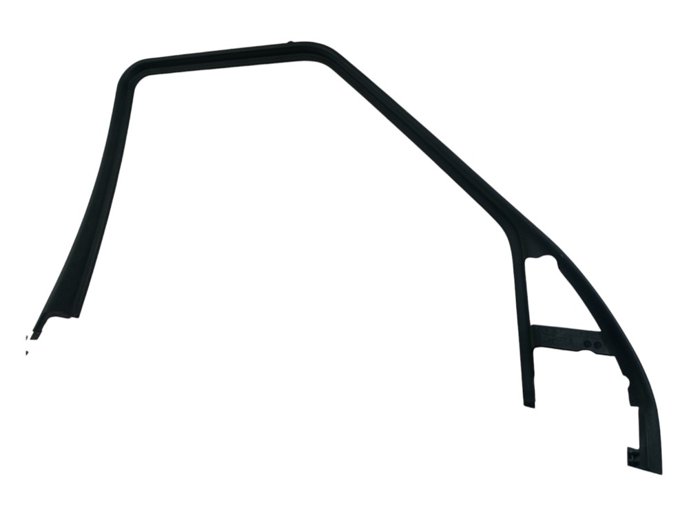 Moldura Porta Land Rover 3 2006 2007 2008 2009 Esquerda  Preto 5