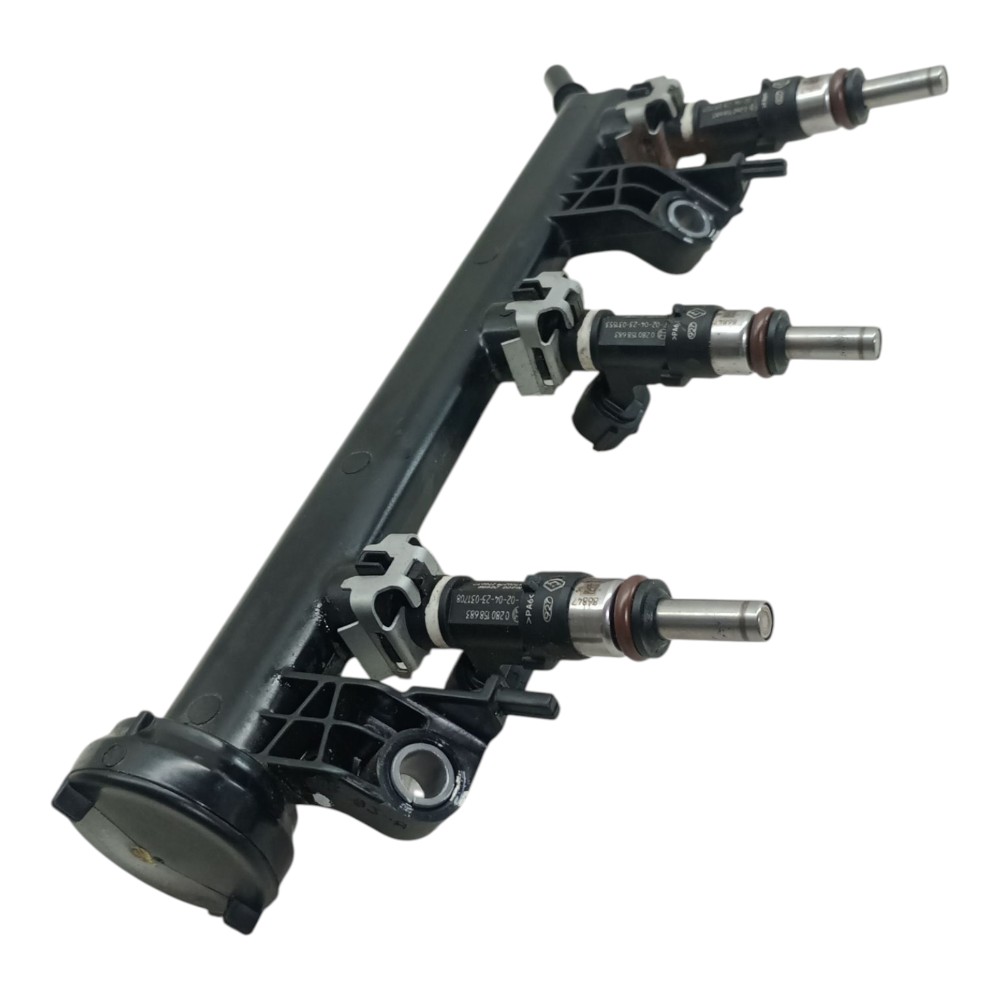 Flauta Bico Injetor Combustivel Renault Kwid 1.0 2018 2023 4