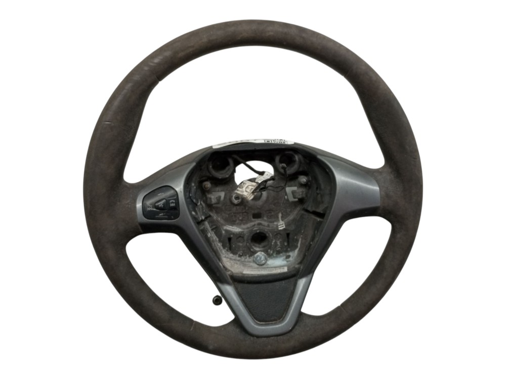 Volante Direcao Comando Som Ford New Fiesta 2012 Usado 5