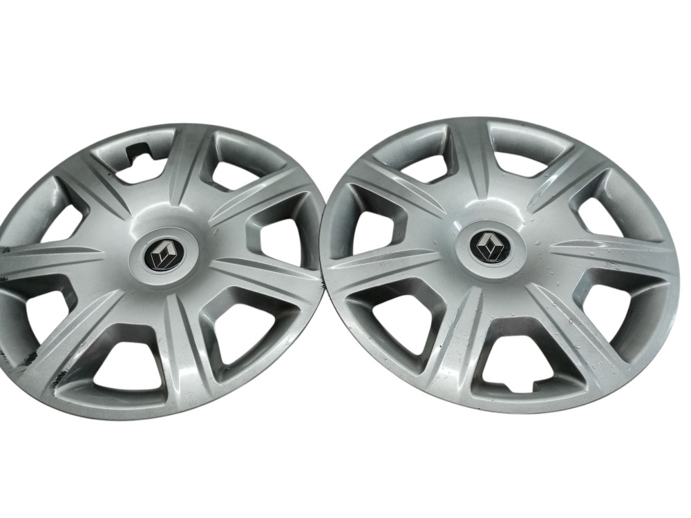 Calota Roda Renault Sandero 2015 2016 2017 2018 Logan Prata 7