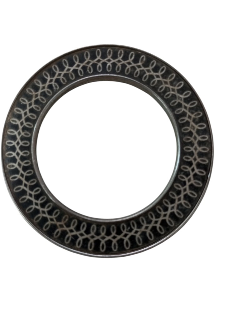 Emblema Coluna Lateral Ford Galaxie 72 73 74 75 76 77 78 Cinza