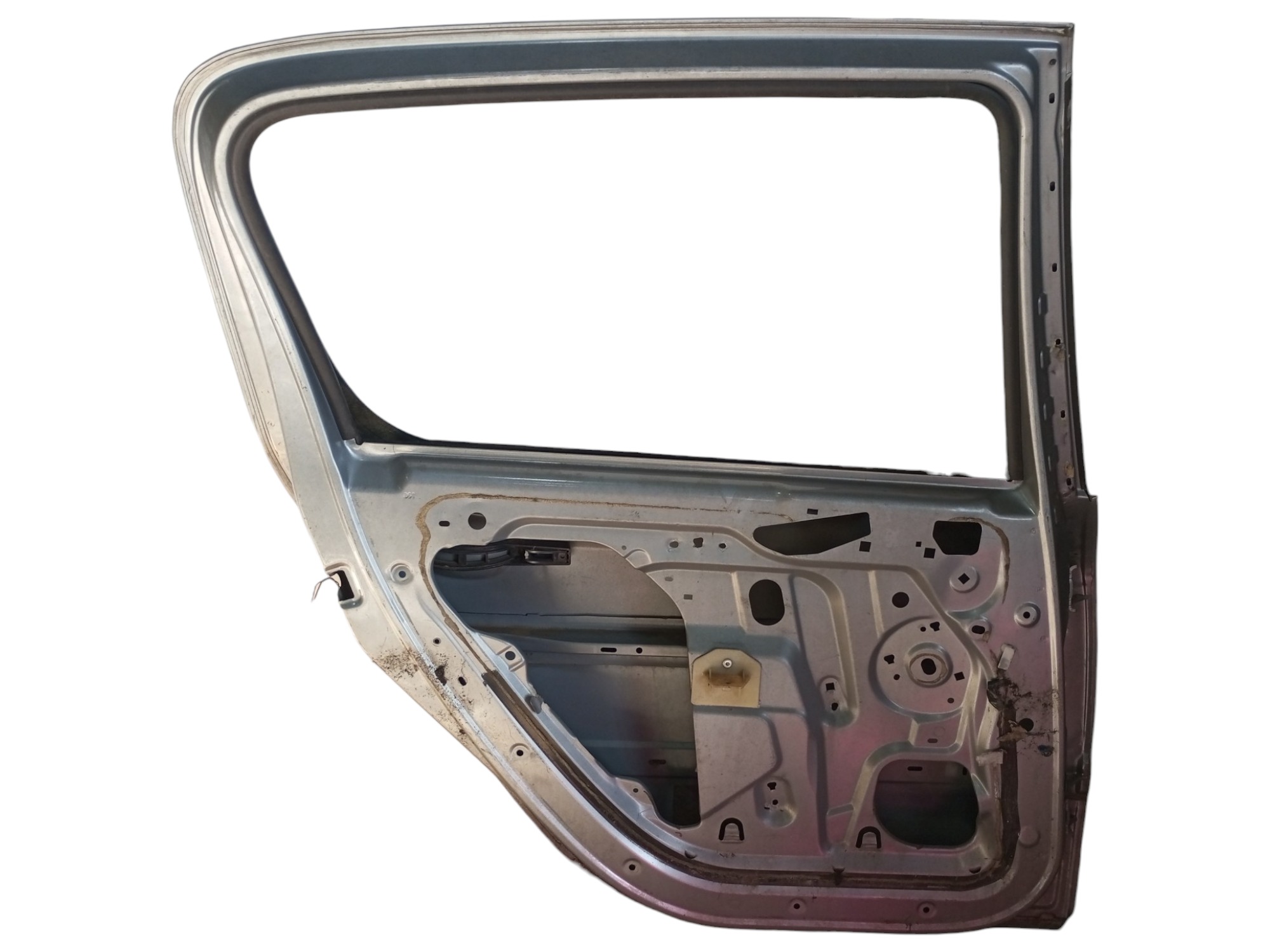 Porta Peugeot 307 2003 2006 2009 2012 Traseira Esquerda  Traseira Esquerda Prata 4
