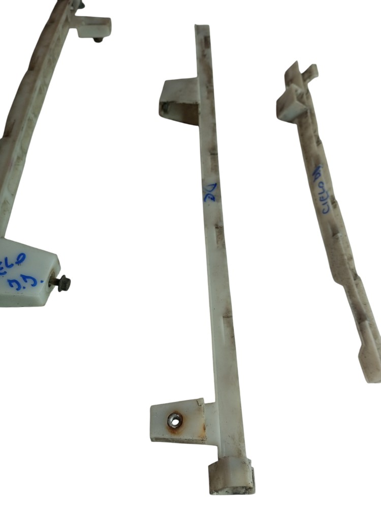 Kit Guia Do Vidro Chery Cielo 2009 2010 2011 2012   Canaleta Branca 4