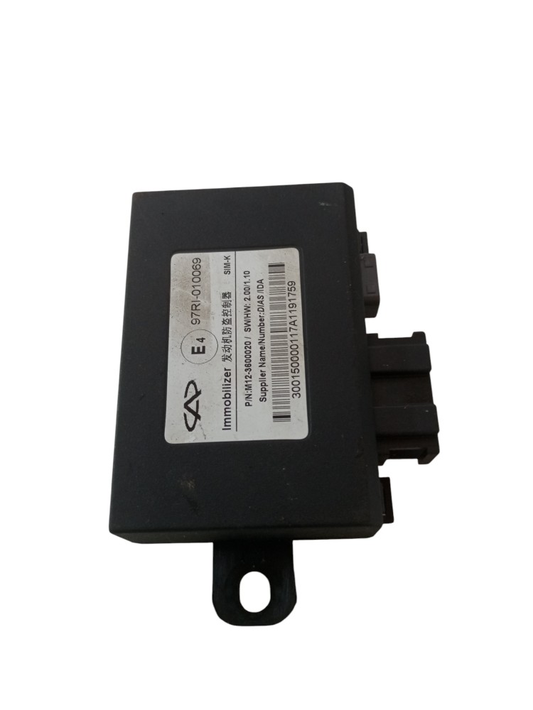 Modulo Central Imobilizador Chery Cielo 1.6 2010 2011 2012 3