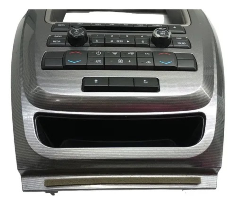 Moldura Comando Radio Ford Fusion 3.0 2010 2011 4
