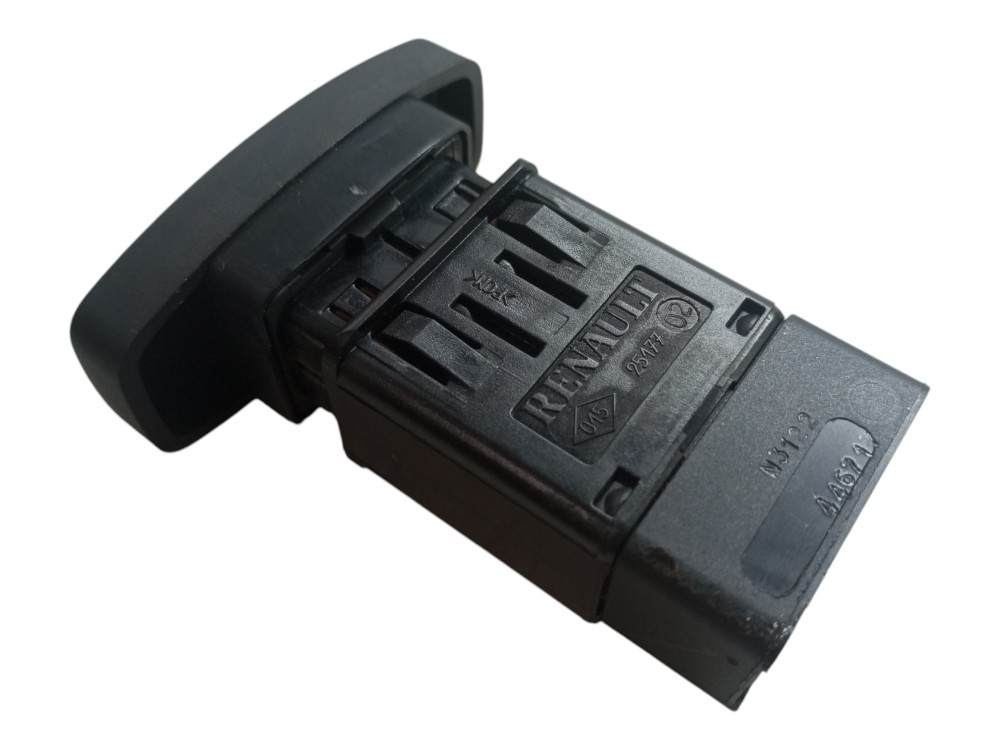 Botao Pisca Alerta Renault Logan 1.6 16v 2008 2010 2012  Preto 4