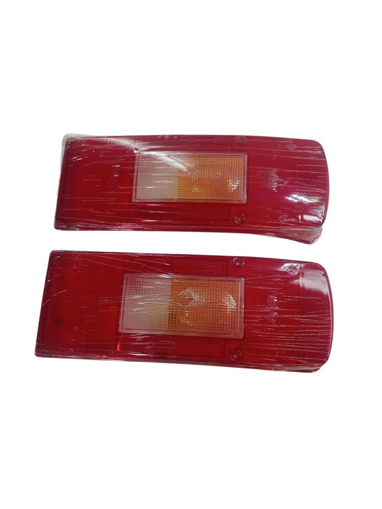 Lente Lanterna Volvo Vm Fh12 Fh13 Fh16 Par Traseiro Vermelho
