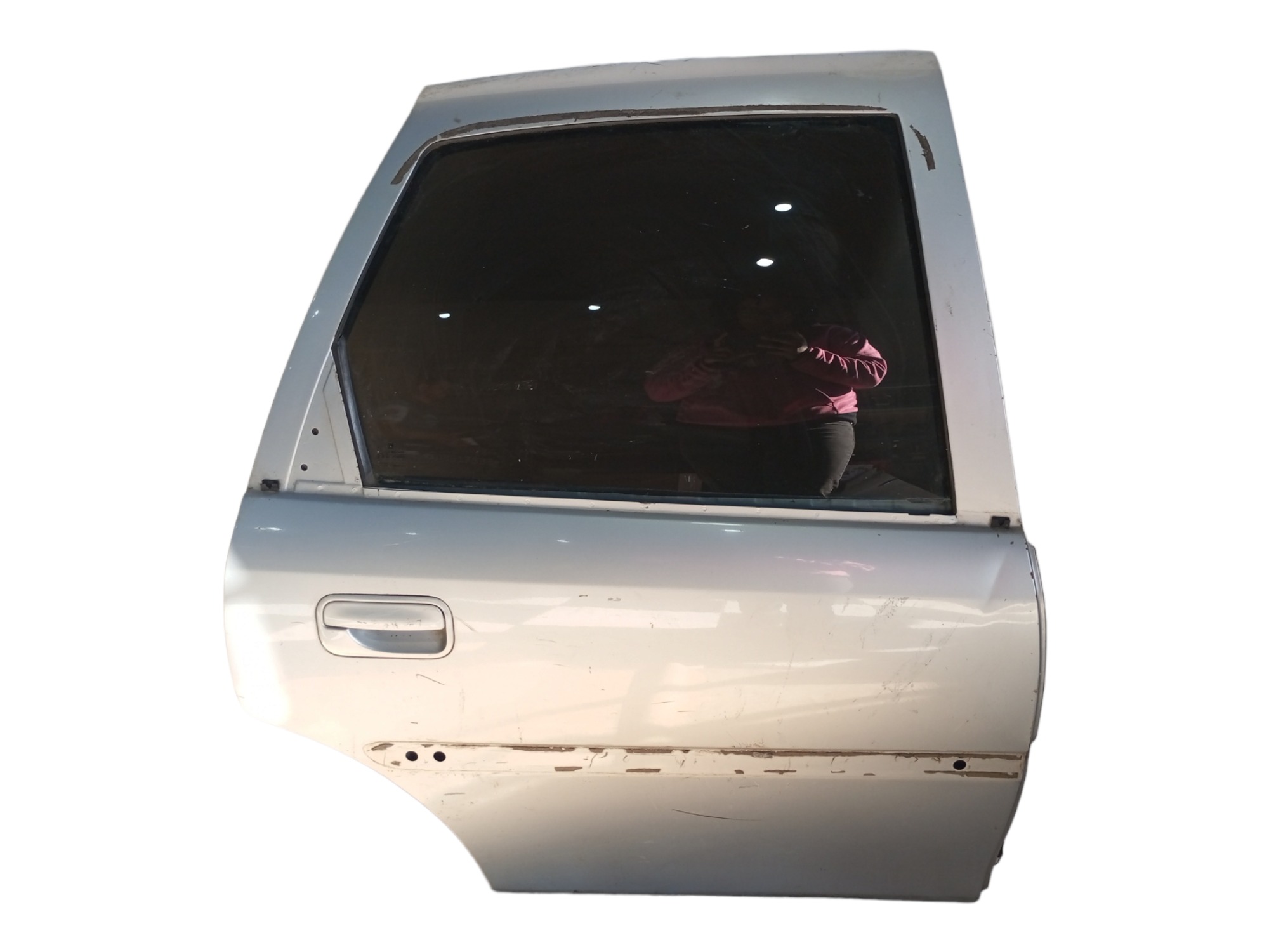 Porta Vectra 2000 2002 2004 2006 Traseira Direita Chevrolet Traseira Direita Prata 1