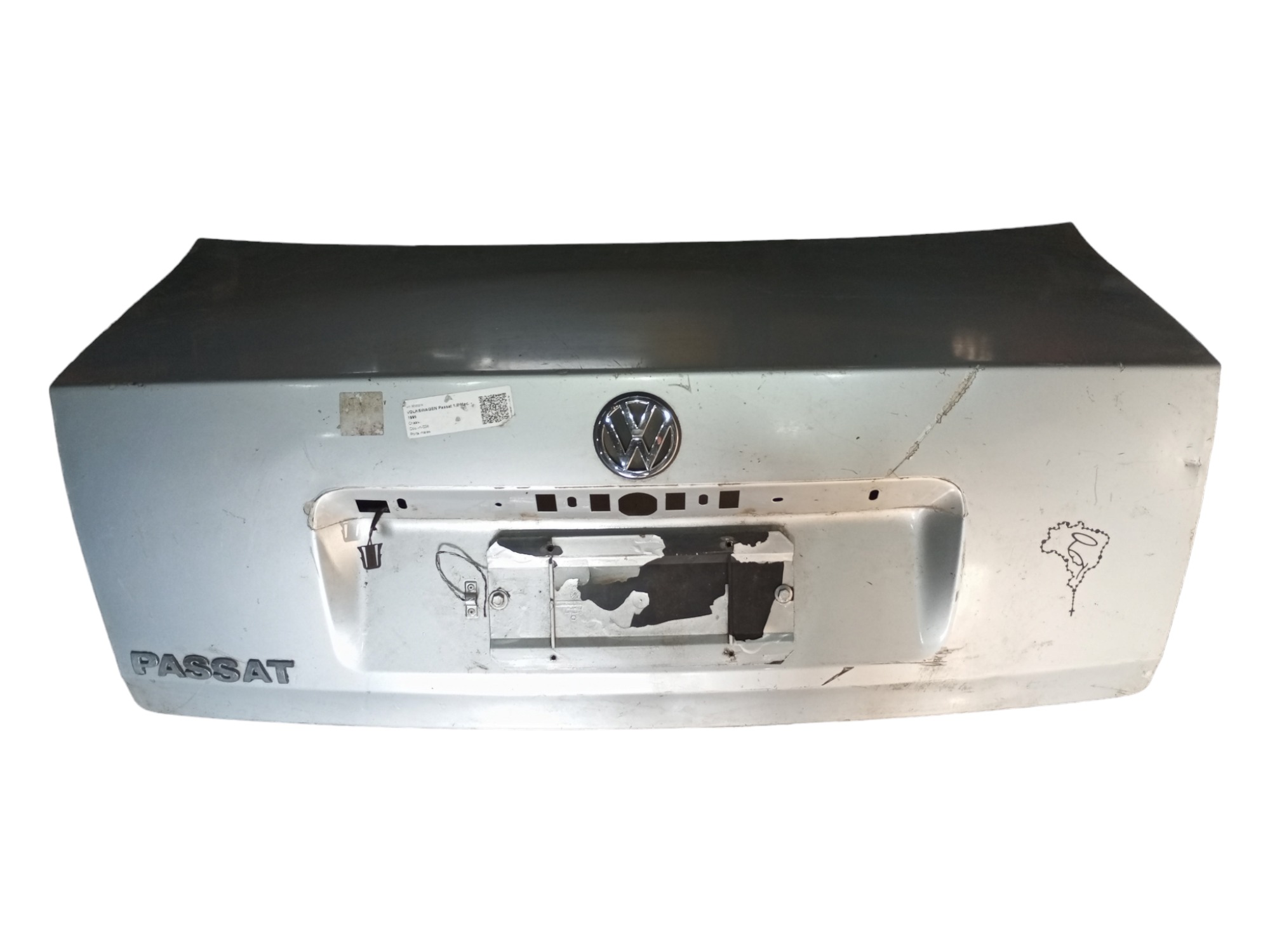 Tampao Tampa Traseira Passat 98 99 2000 2001 Porta Malas Prata