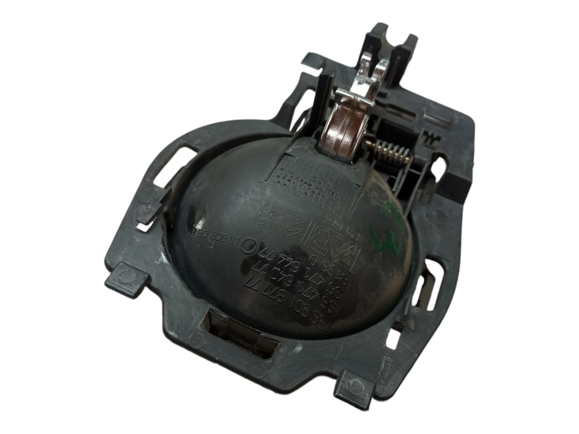 Macaneta Interna Citroen C3 2003 2006 2009 2012 Lado Direito Preto Dianteira/traseira 5