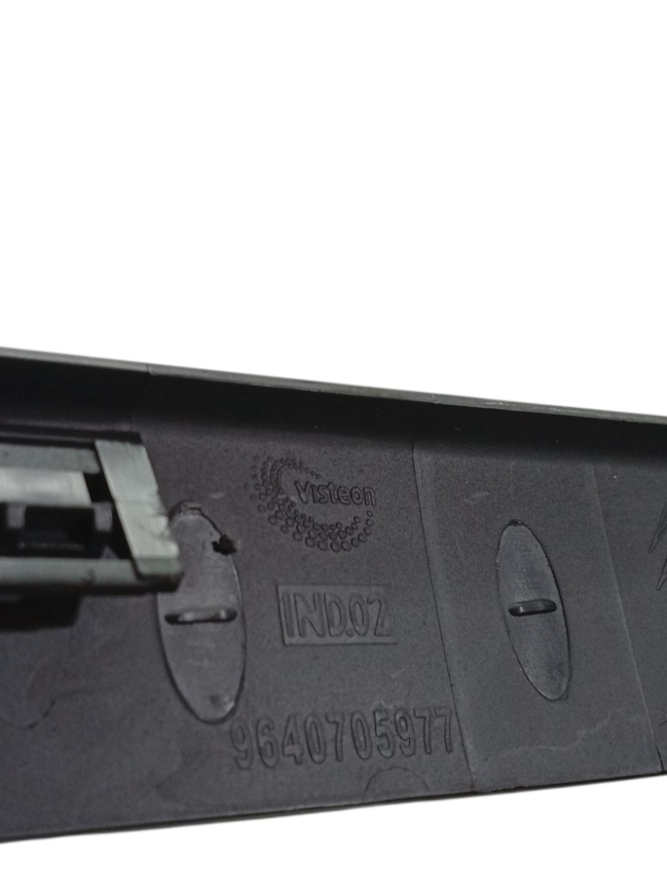Moldura painel instrumento Citroen C3 2007 2009 2010 2012 5