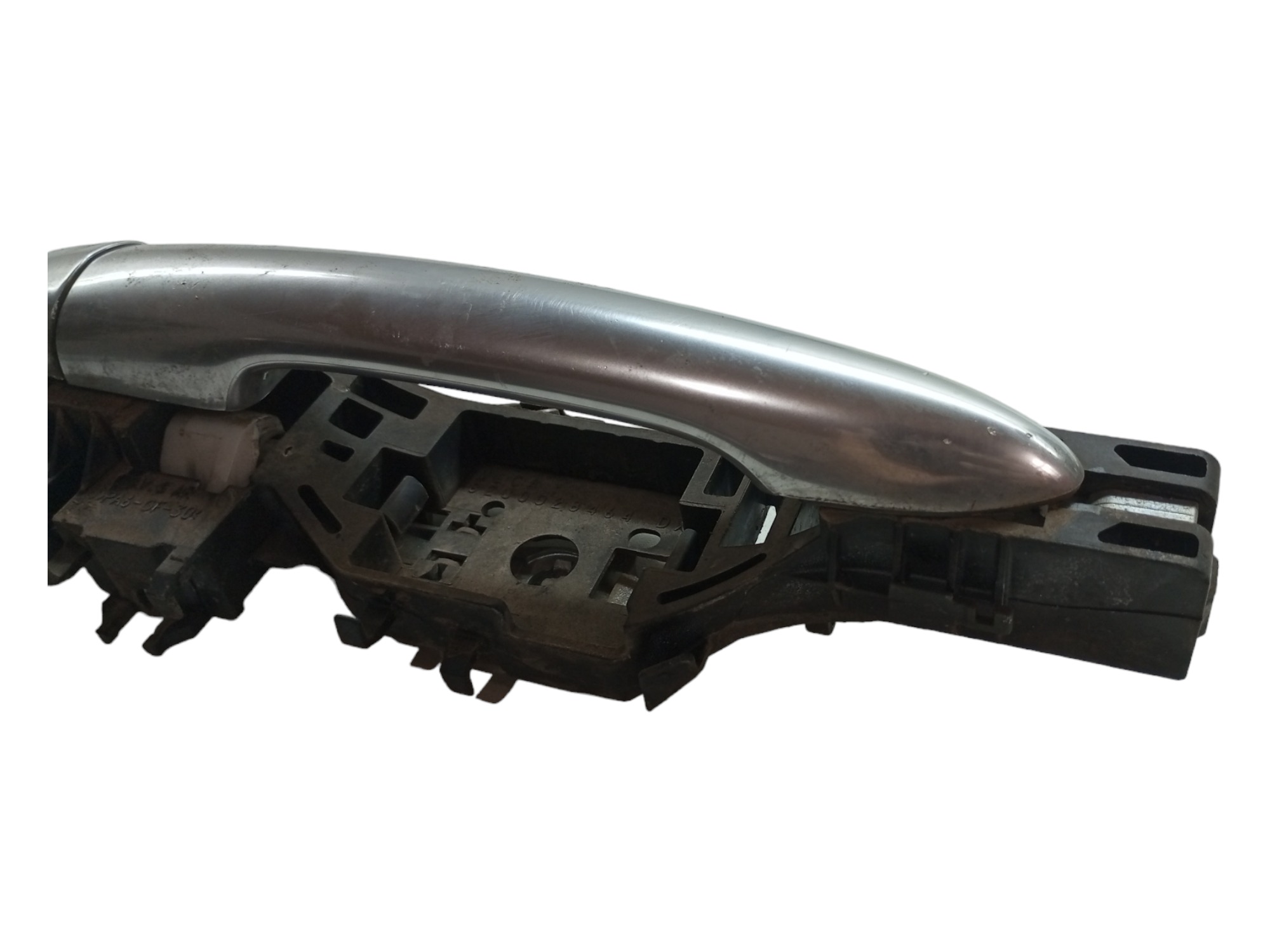 Macaneta Externa Megane 2006 2009 2010 2013 Traseira Direita Prata Traseira 4
