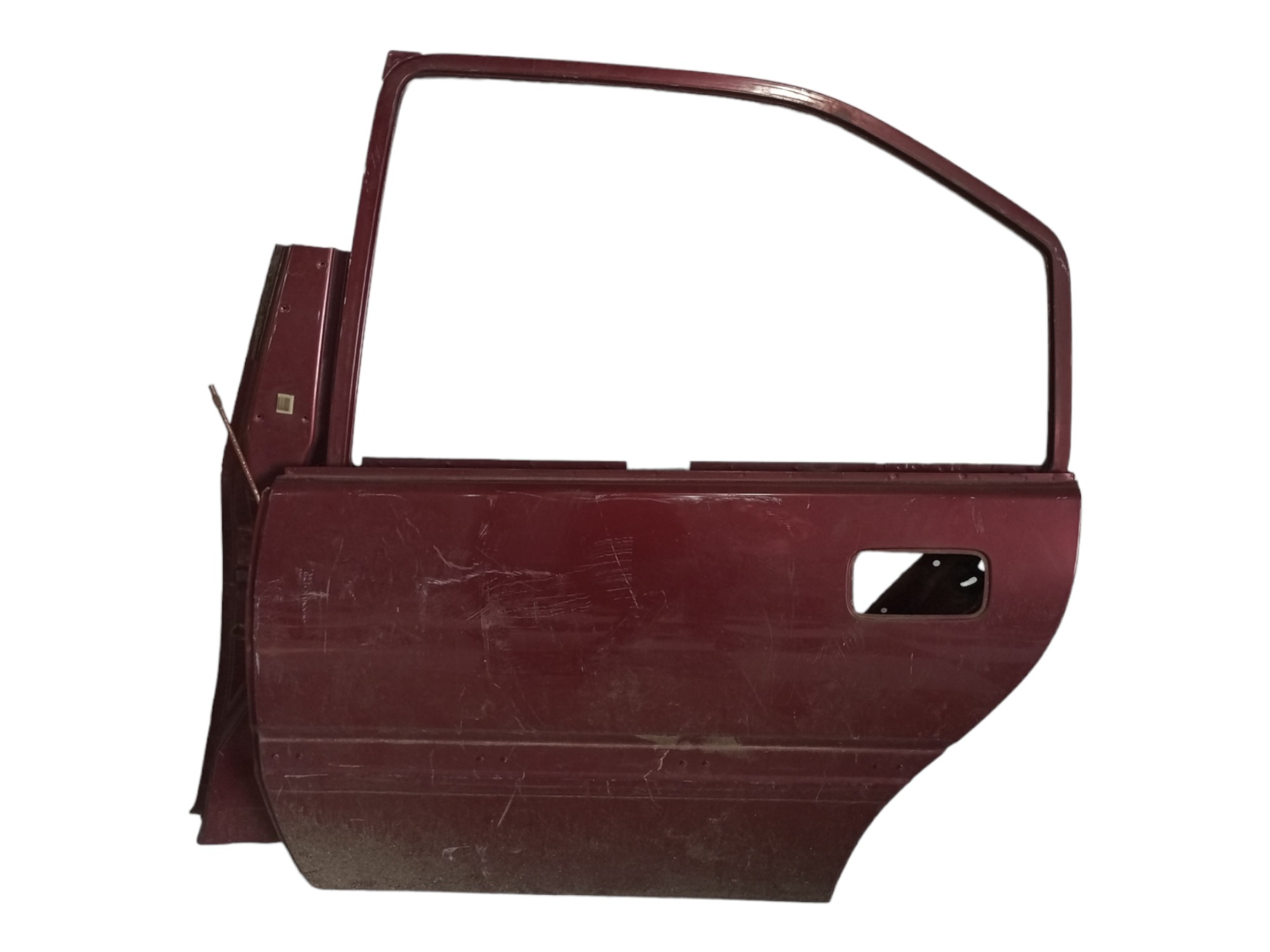 Porta Omega 92 03 04 95 96 97 98 Traseira Esquerda Chevrolet Traseira Esquerdo Vermelho 1